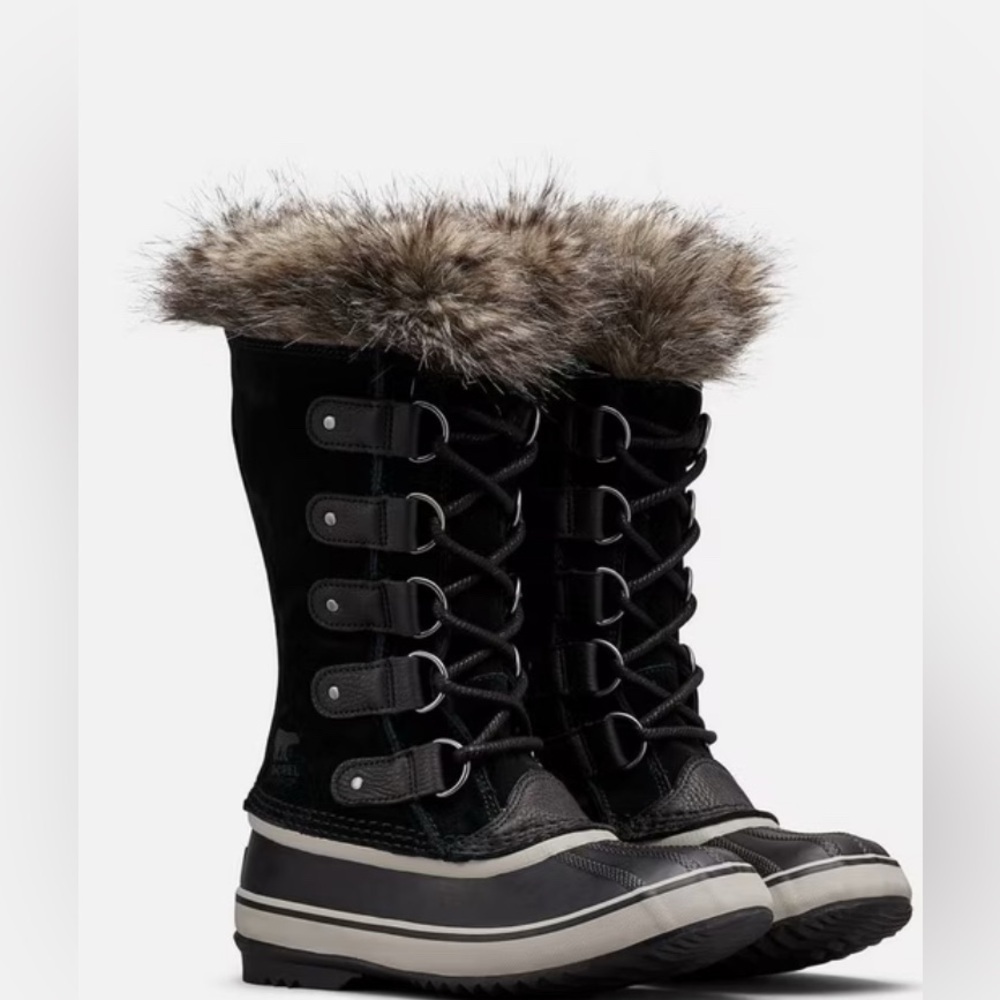 Sorel Joan of Arctic Waterproof Winter Boots Faux Fur Cuff Size U.S. 8.5